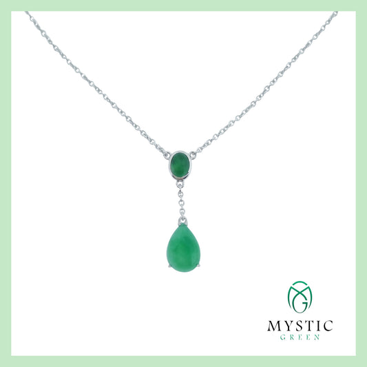 Green meets green pendant