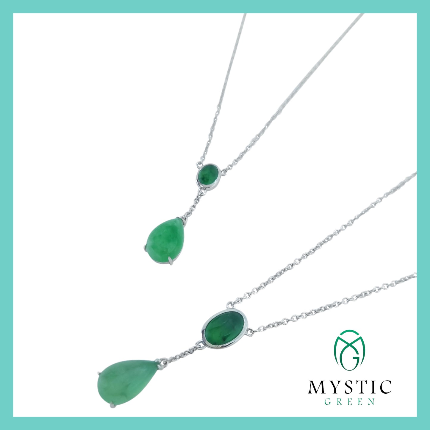 Green meets green pendant